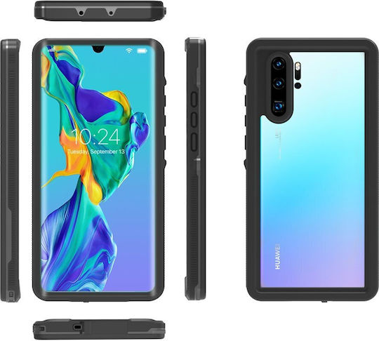 Redpepper Ip68 360 Full Cover 2mm Αδιάβροχο Μαύρο (Huawei P30 Pro)