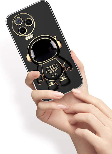 Infinix Back Cover Σιλικόνης Μαύρο (Infinix Note 12 2023)