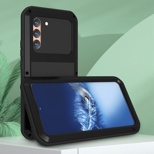 Love Mei Back Cover Metallic Black (Galaxy S22+)