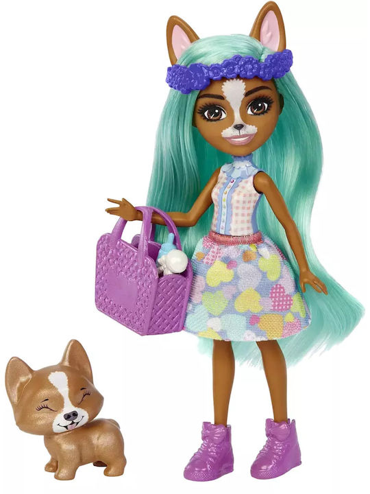 Verzaubernde Tiere Spielzeugkerze Baby Best Friends - Crizia Corgi & Show für 4+ Jahre Mattel