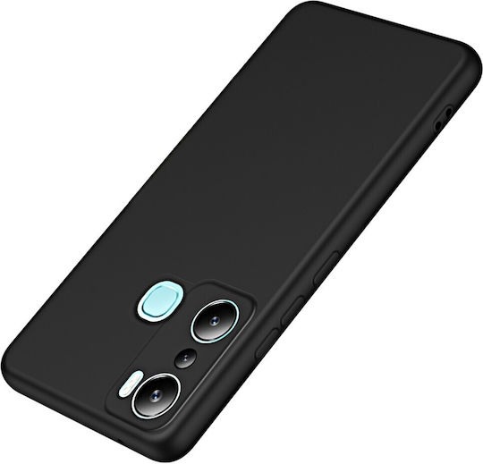 Infinix Back Cover Σιλικόνης Μαύρο (Infinix Hot 20i)