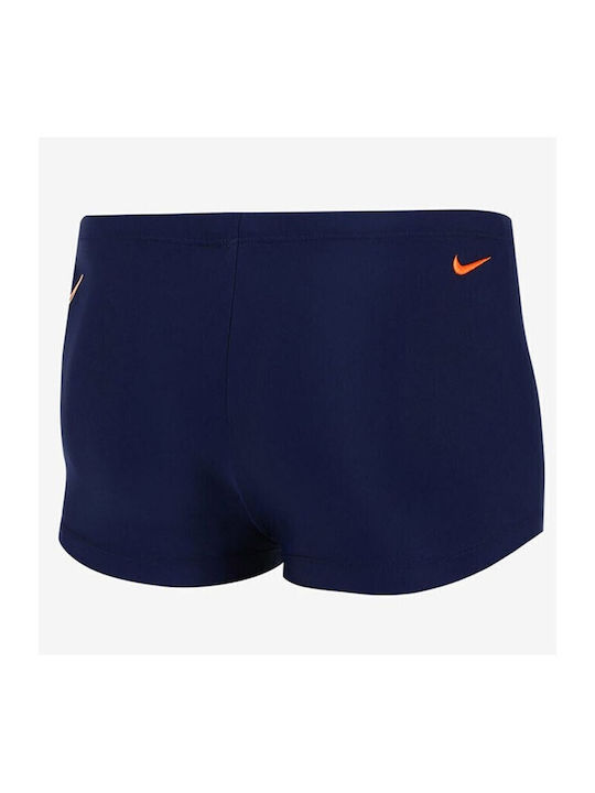 Reflect Logo Square Leg Herren Badebekleidung Shorts Marineblau