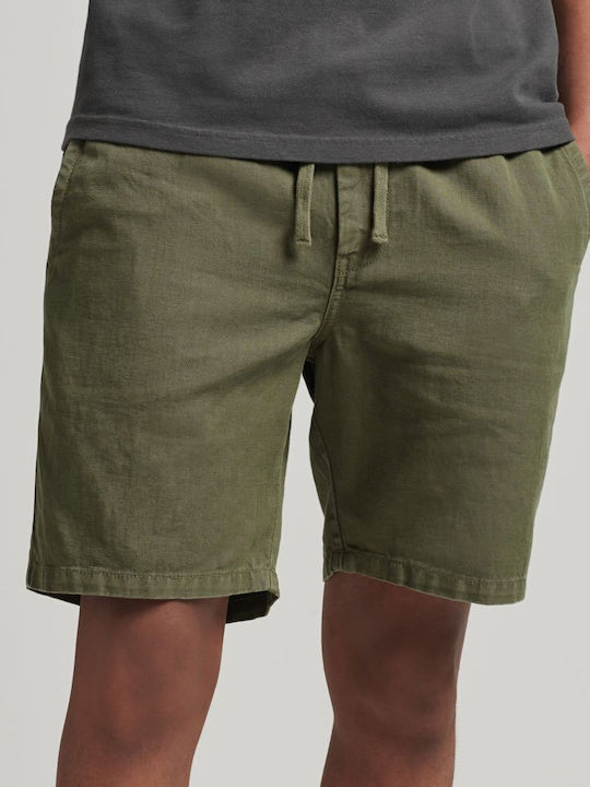 Superdry Vintage Overdyed Men's Shorts Khaki