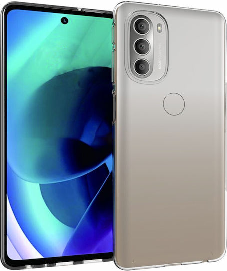 Erbord Back Cover Silicone Transparent (Moto G51)
