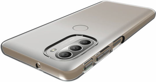 Erbord Back Cover Silicone Transparent (Moto G51)