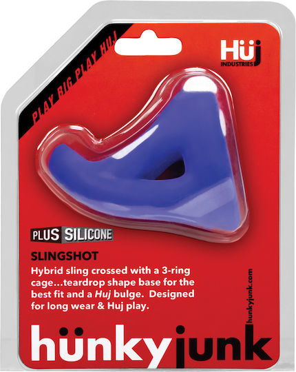 Hunkyjunk Slingshot 3 Пръстен Петел Син 3001-2574-1