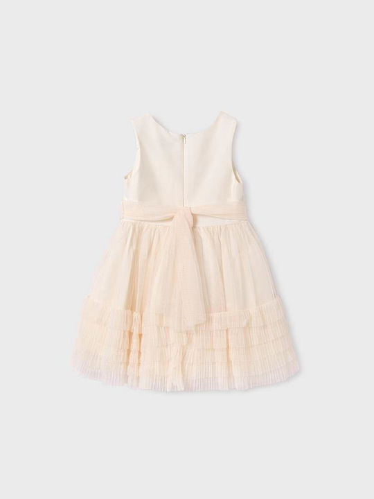 Abel & Lula Kids Dress ecru