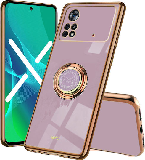 Erbord Electro Back Cover Μωβ (Poco X4 Pro 5G)