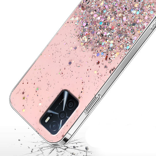 Erbord Задна корица Пластмаса / Силикон Розов (Oppo A16s )