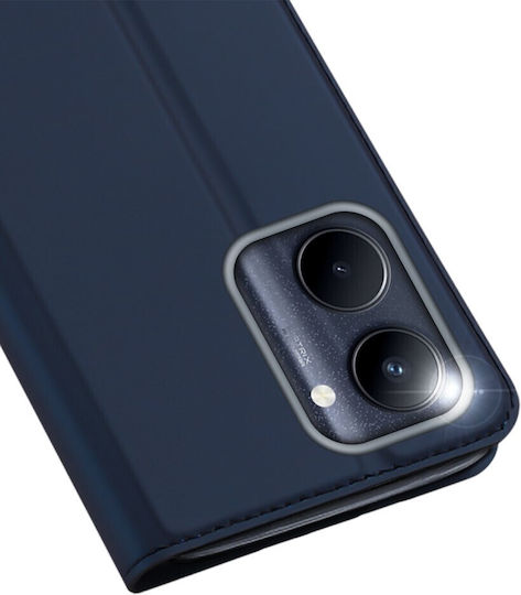 Dux Ducis Skinpro Buchen Sie Marineblau (Realme C33)