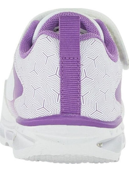 Wave 2 Kids Sneakers with Scratch & Lights White