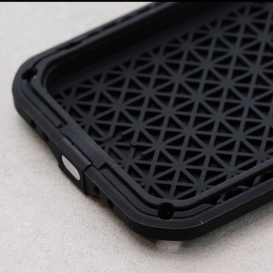 Love Mei Back Cover Μεταλλικό Κόκκινο (iPhone 12 / 12 Pro)