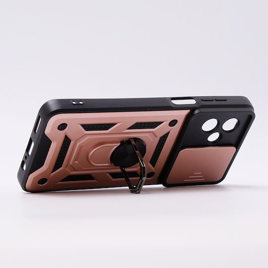 Motorola Umschlag Rückseite Metallisch Rosa (Motorola Moto G54 5G)
