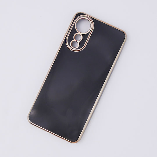 Oppo Camshield Back Cover Metallic Black (Oppo A78 4G)