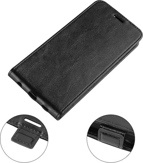 Oppo Buchen Sie Leder / Synthetisches Leder Schwarz (Oppo A38 4G)