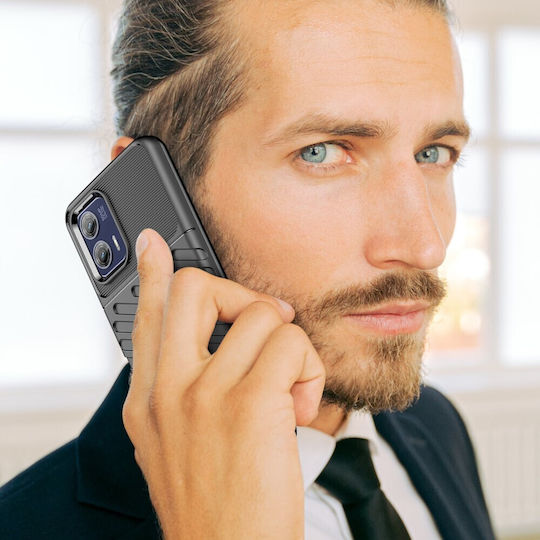 Thunder Back Cover Silicon Negru (Moto G73)