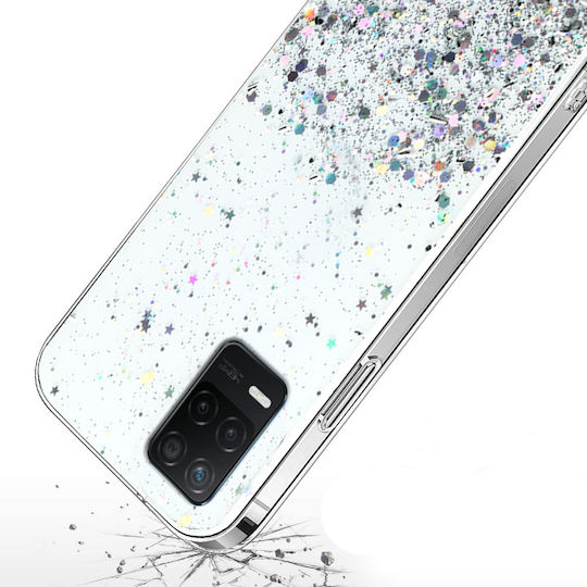 Erbord Umschlag Rückseite Kunststoff / Silikon Transparent (Realme 8 5G)