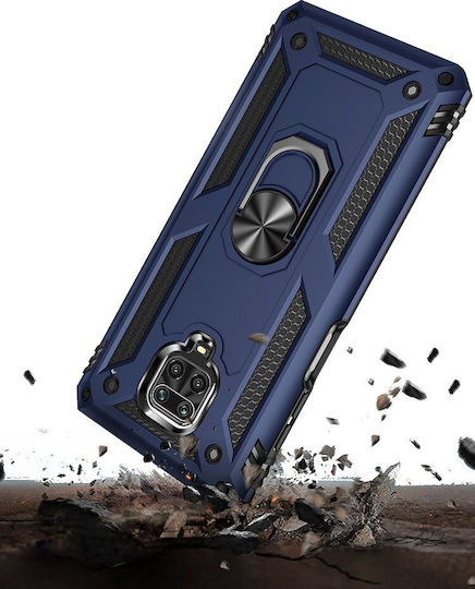 Erbord Back Cover Μεταλλικό Navy Μπλε (Redmi Note 9S / 9 Pro / 9 Pro MaxOnePlus 9 ProRealme 9 5G / 9 Pro)