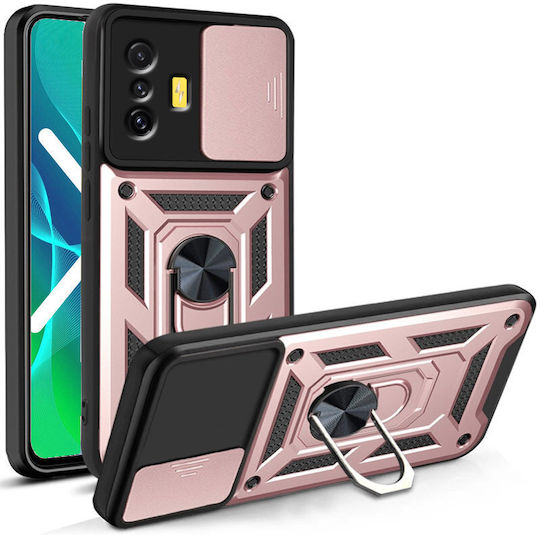 Erbord Back Cover Μεταλλικό Ροζ (Poco F4 GT)