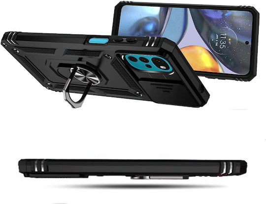 Erbord Back Cover Metallic Black (Moto G22)