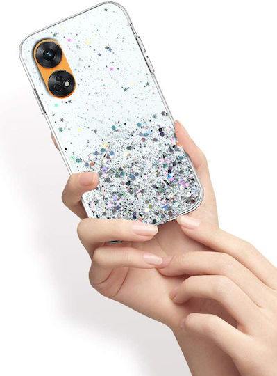 Erbord Задна корица Пластмаса / Силикон Прозрачен (Oppo Reno8 T)