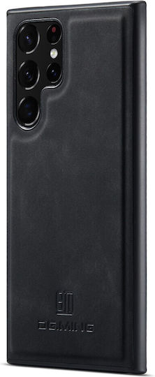 DG.MING Wallet Δερματίνης / Σιλικόνης / Πλαστικό Μαύρο (Galaxy S23 Ultra)