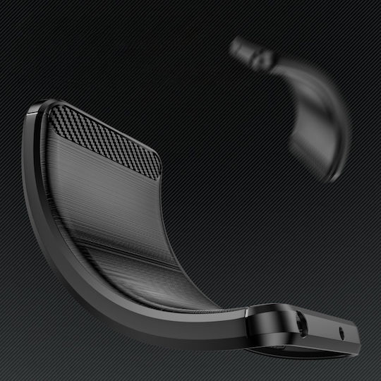Honor Umschlag Rückseite Kunststoff / Silikon Schwarz (Realme 5 Pro)