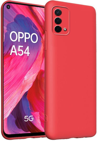 Erbord Back Cover Σιλικόνης Κόκκινο (Galaxy A54Oppo A54 5G / A74 5G)
