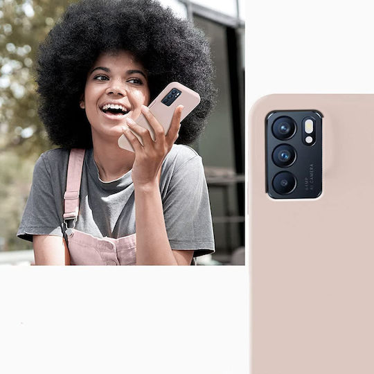 Erbord Back Cover Silicon Roz (Oppo Reno 6 5G)