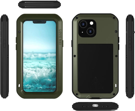 Love Mei Back Cover Metallic Green (iPhone 13 mini)