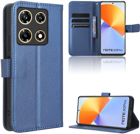 Smart Wallet Δερματίνης Μπλε (Infinix Note 30 Pro 4G)
