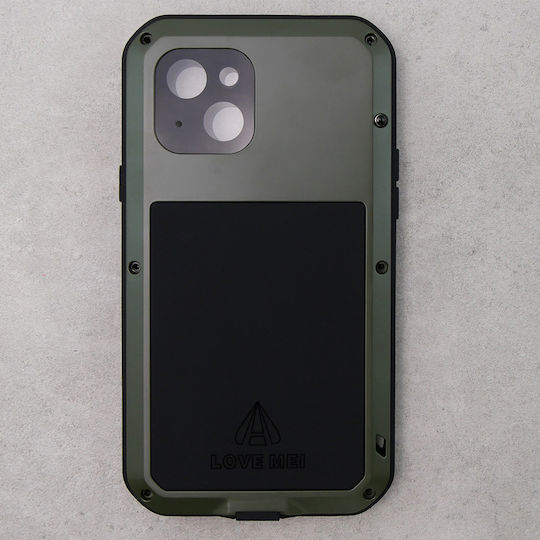 Love Mei Back Cover Metallic Green (iPhone 13 mini)