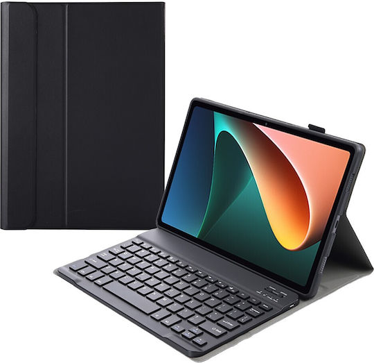 Flip Cover με Πληκτρολόγιο στα Αγγλικά US Μαύρη (Xiaomi Pad 5, Xiaomi Pad 5 Pro)