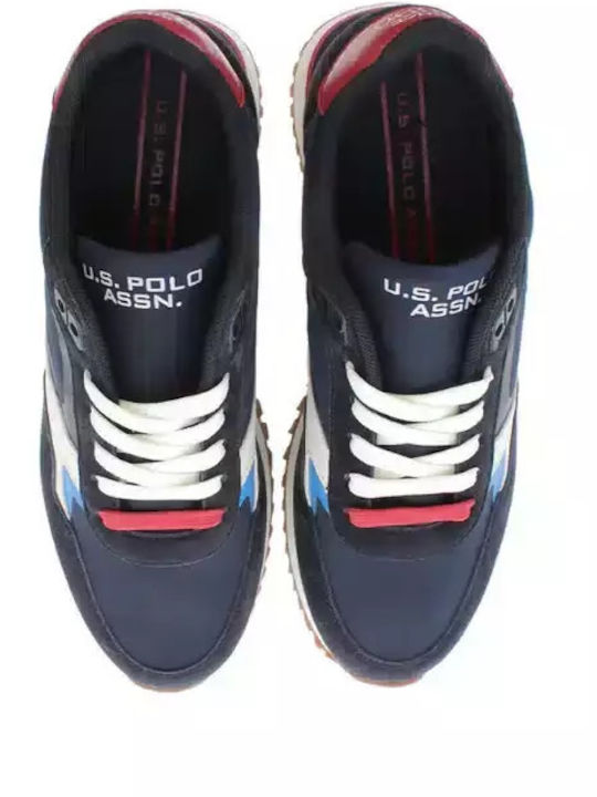 U.S. Polo Assn. Ανδρικά Sneakers Μπλε