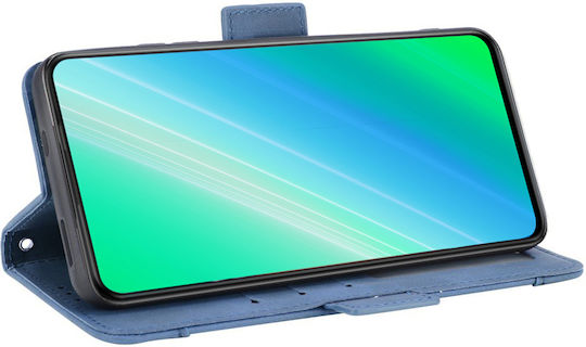 Infinix Книга Изкуствена кожа / Пластмаса / Силикон Тъмносин (Infinix Note 12 5G)