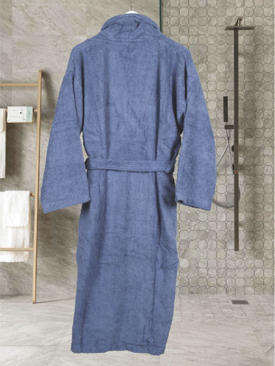 Kipper Bathrobes for Men with Collar Ραφ