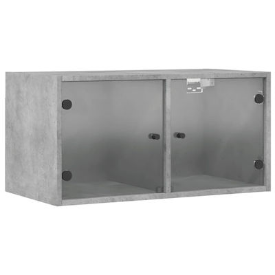 vidaXL Badezimmerschrank B68.5xT37xH35cm Gray