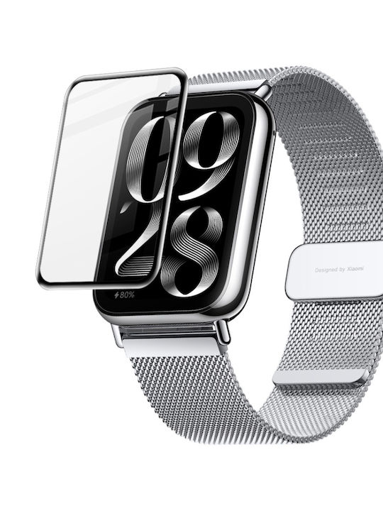 Hd Watch Protective Film Full Face Tempered Glass pentru Bratara Smart 8 Pro 1buc EDA005570501