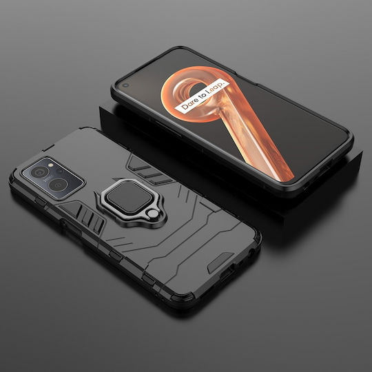 Erbord Umschlag Rückseite Schwarz (Realme 9iOppo A96)