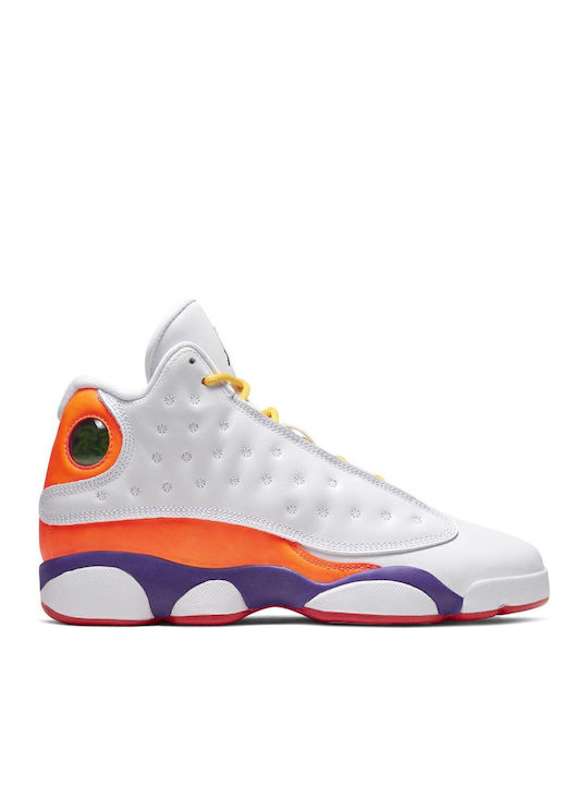Air  13 Kids Sports Shoes Basketball with Laces Multicolour
