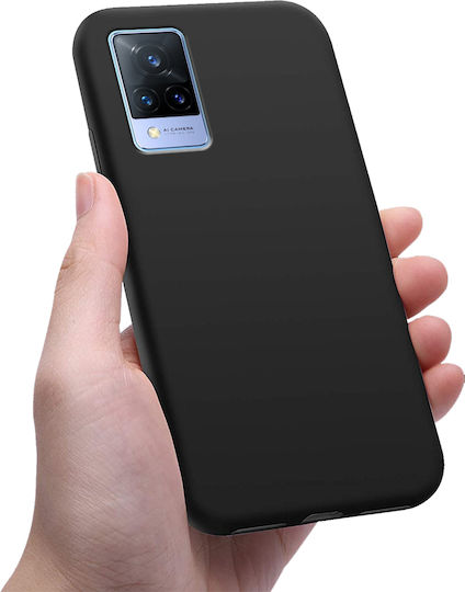 Erbord Задна корица Силикон Черен (Vivo V21 5G)