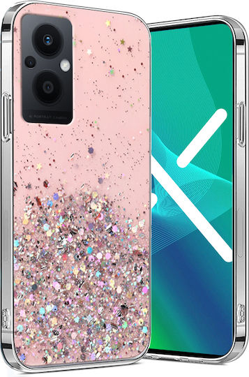 Erbord Back Cover Πλαστικό / Σιλικόνης Ροζ (Oppo Reno7 Lite)