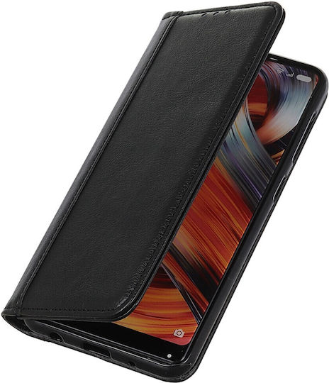 Samsung Wallet Leather / Silicone Black (Samsung Galaxy A55 5G)