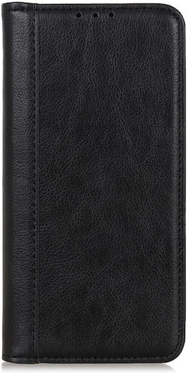 Samsung Wallet Leather / Silicone Black (Samsung Galaxy A55 5G)