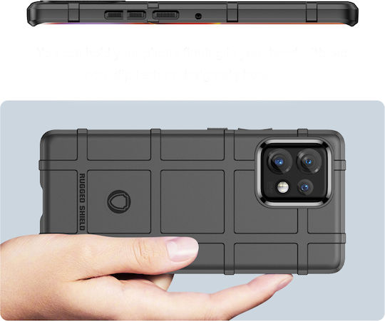 Shield Back Cover Silicon Negru (Motorola Edge 40 Pro)