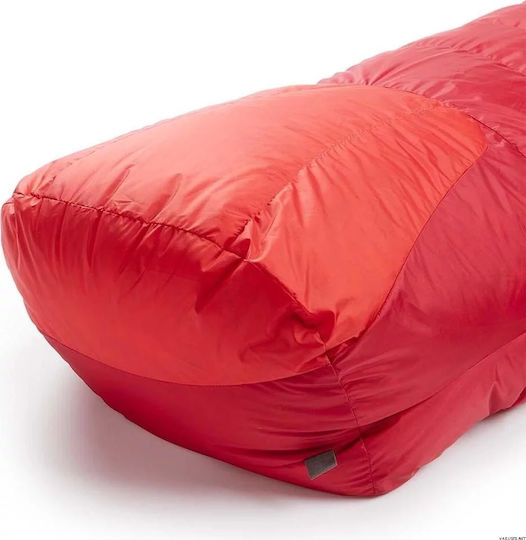 Rab Schlafsack Einzeln Down Summit Red