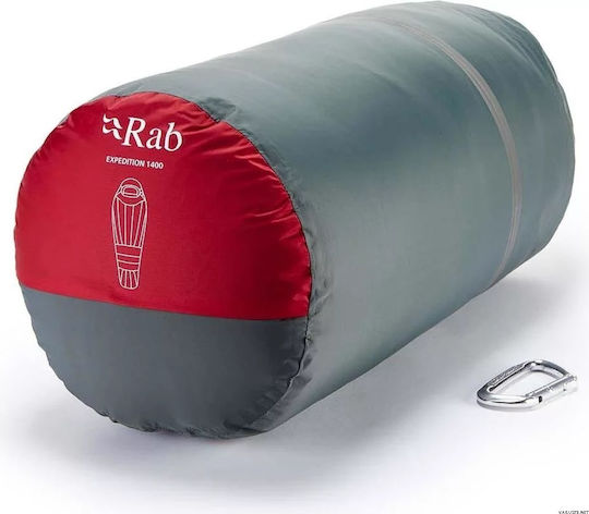 Rab Schlafsack Einzeln Down Summit Red