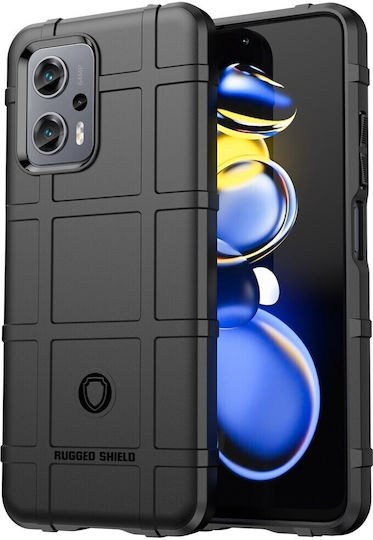 Erbord Задна корица Силикон Черен (Poco X4 GT 5G)