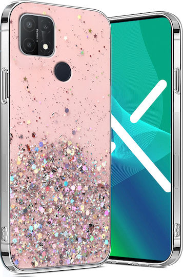 Erbord Back Cover Πλαστικό / Σιλικόνης Ροζ (Oppo A15 / A15s)