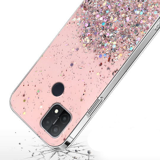 Erbord Back Cover Πλαστικό / Σιλικόνης Ροζ (Oppo A15 / A15s)